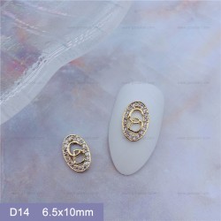 D14   10pcs/lot Dior Nail Art