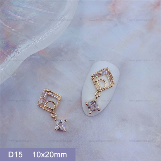 D15   10pcs/lot Dior Nail Art