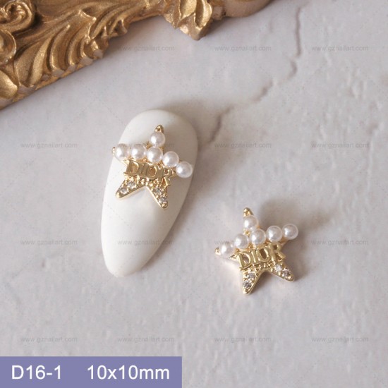 D16-1   10pcs/lot Dior Nail Art
