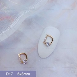 D17   10pcs/lot Dior Nail Art