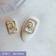 D18-1   10pcs/lot Dior Nail Art