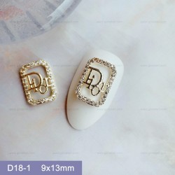 D18-1   10pcs/lot Dior Nail Art
