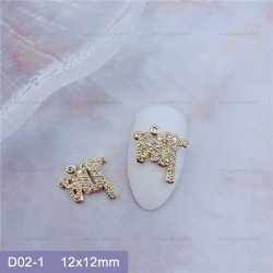 D02-1   10pcs/lot Dior Nail Art