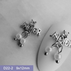 D22-2   10pcs/lot Dior Nail Art