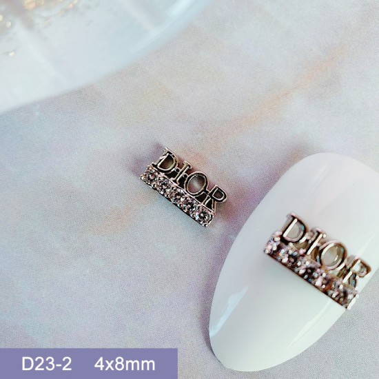 D23-2  10pcs/lot  Dior Nail Art