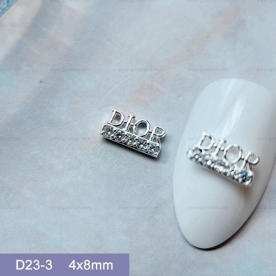 D23-3  10pcs/lot  Dior Nail Art