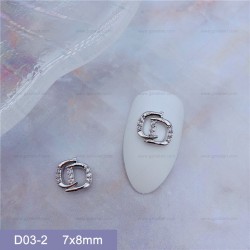 D03-2   10pcs/lot Dior Nail Art