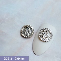 D35-3  10pcs/lot  Dior Nail Art