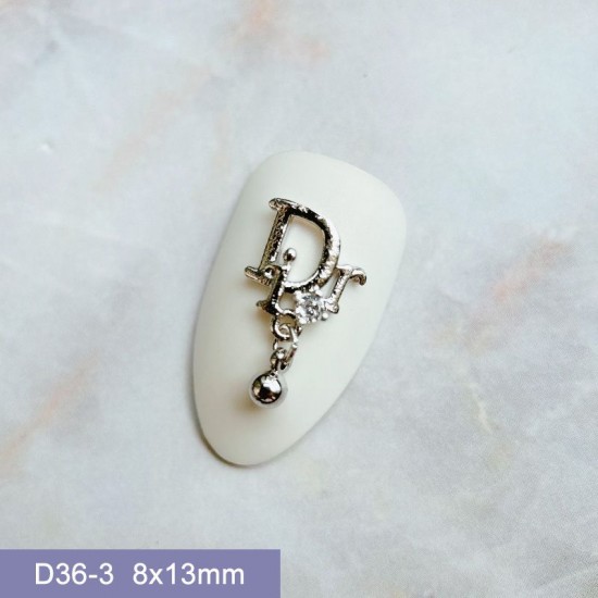 D36-3  10pcs/lot  Dior Nail Art