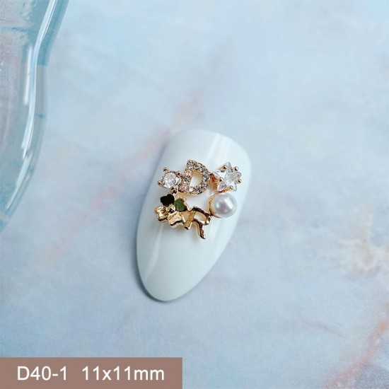 D40-1  10pcs/lot  Dior Nail Art