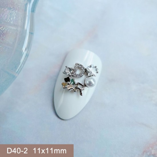 D40-2  10pcs/lot  Dior Nail Art
