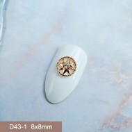 D43-1  10pcs/lot  Dior Nail Art