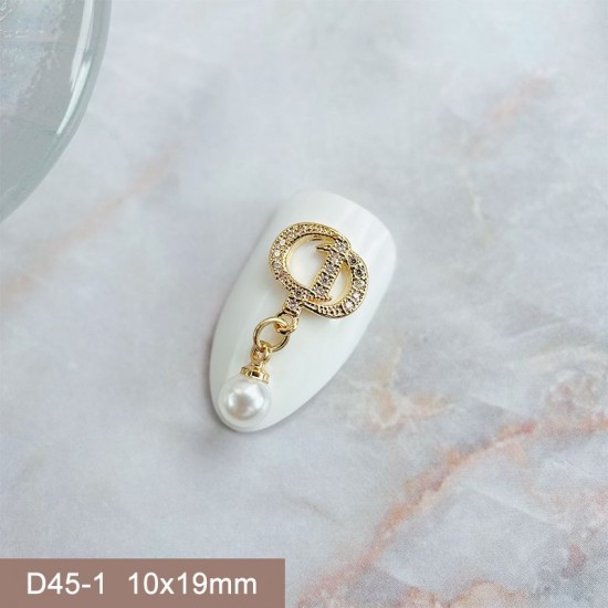 D45-1  10pcs/lot  Dior Nail Art