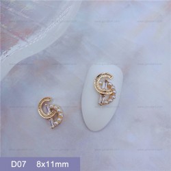 D07   10pcs/lot Dior Nail Art