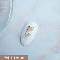 F06-1  10pcs/lot  Fendi Nail Art