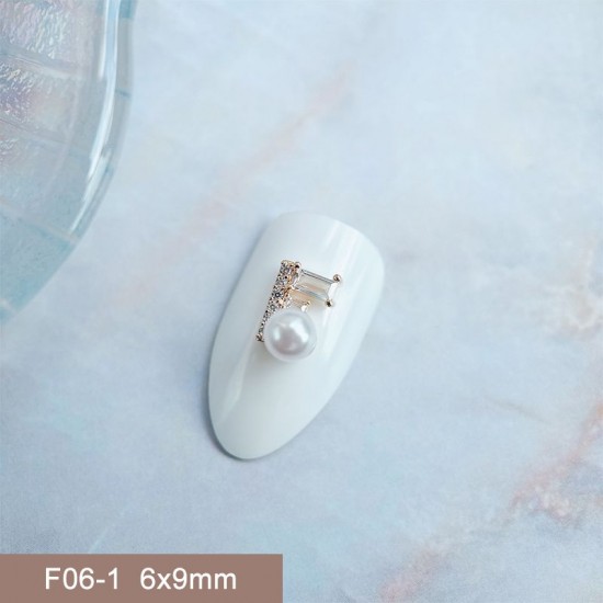 F06-1  10pcs/lot  Fendi Nail Art