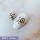 G22-2   10pcs/lot Gucci Nail Art