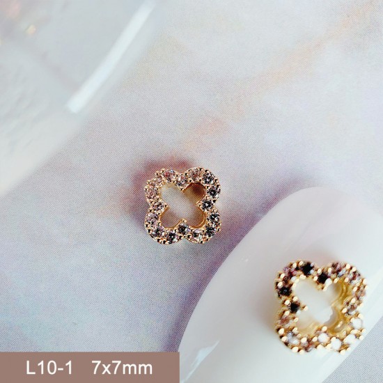 L10-1  10pcs/lot Van Cleef & Arpels Nail Art