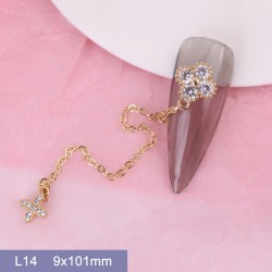 L14  10pcs/lot Van Cleef & Arpels Nail Art