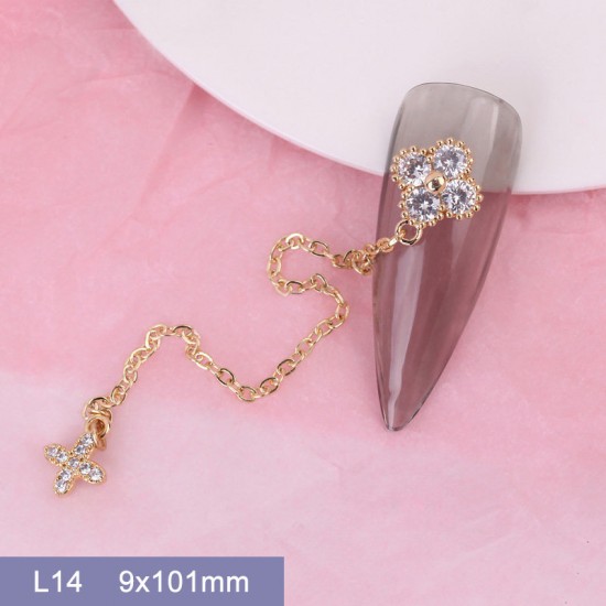 L14  10pcs/lot Van Cleef & Arpels Nail Art