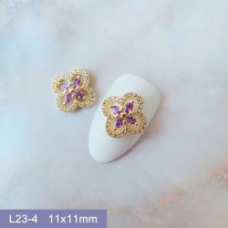 L23-4   10pcs/lot LV Nail Art