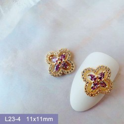 L23-4   10pcs/lot LV Nail Art