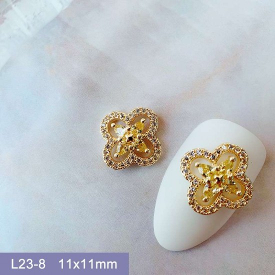 L23-8   10pcs/lot LV Nail Art
