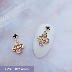 L26  10pcs/lot Van Cleef & Arpels Nail Art