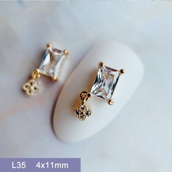 L35  10pcs/lot Van Cleef & Arpels Nail Art