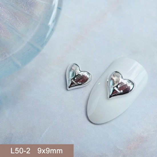 L50-2    10pcs/lot LV Nail Art