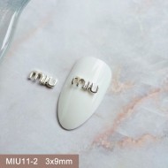 MIU11-2  50pcs/lot Miu Miu Nail Art