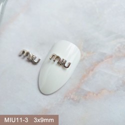 MIU11-3  50pcs/lot Miu Miu Nail Art