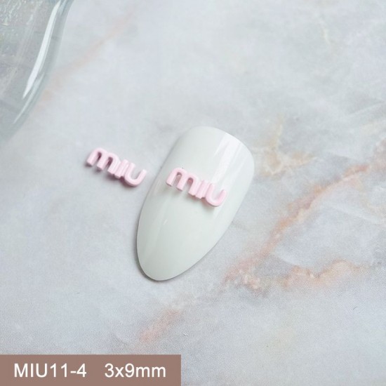 MIU11-4  50pcs/lot Miu Miu Nail Art