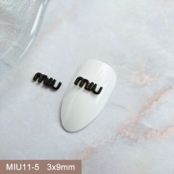 MIU11-5  50pcs/lot Miu Miu Nail Art