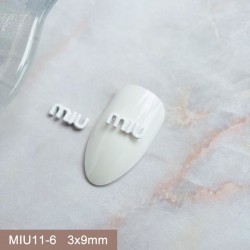 MIU11-6  50pcs/lot Miu Miu Nail Art