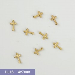 HJ16  100pcs/lot Chrome Hearts Nail Art