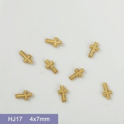 HJ17  100pcs/lot Chrome Hearts Nail Art