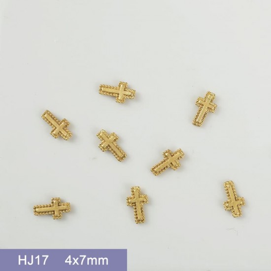 HJ17  100pcs/lot Chrome Hearts Nail Art
