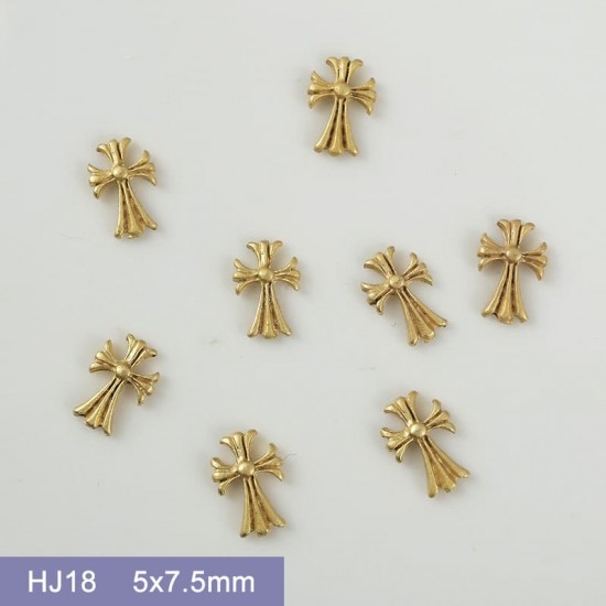 HJ18  100pcs/lot Chrome Hearts Nail Art