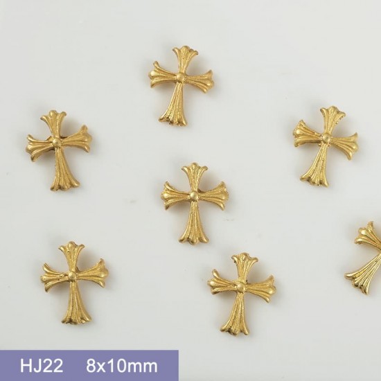 HJ22  100pcs/lot Chrome Hearts Nail Art