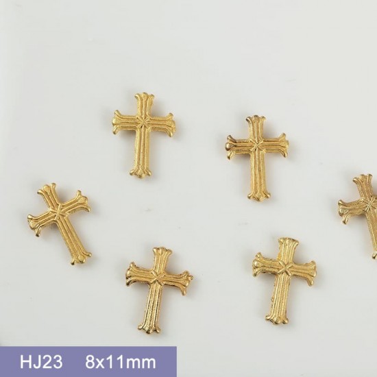 HJ23  100pcs/lot Chrome Hearts Nail Art