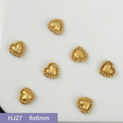 HJ27  100pcs/lot Chrome Hearts Nail Art