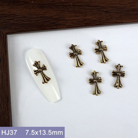 HJ37  100pcs/lot Chrome Hearts Nail Art