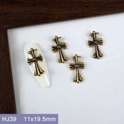 HJ39  100pcs/lot Chrome Hearts Nail Art