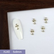 HJ40  100pcs/lot Chrome Hearts Nail Art