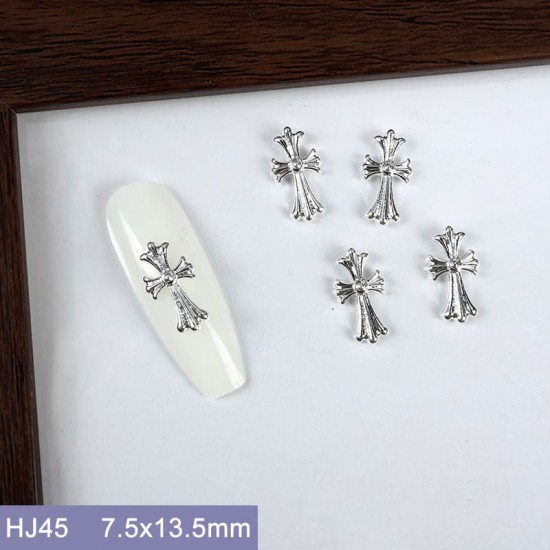 HJ45  100pcs/lot Chrome Hearts Nail Art
