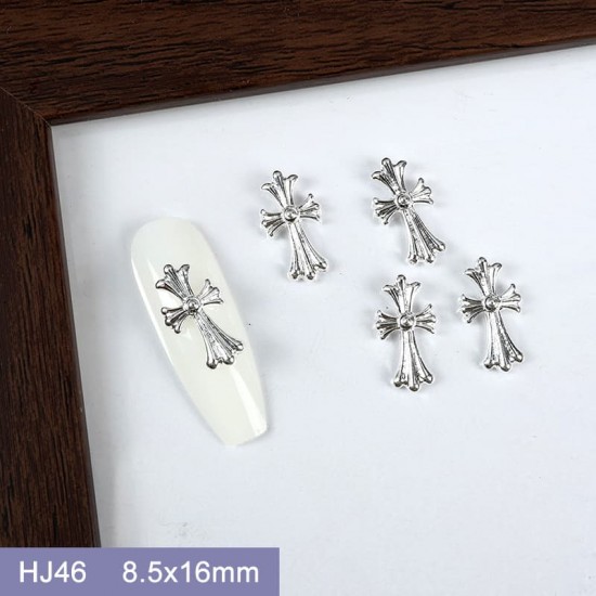 HJ46  100pcs/lot Chrome Hearts Nail Art