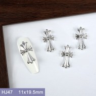HJ47  100pcs/lot Chrome Hearts Nail Art
