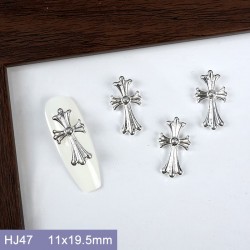 HJ47  100pcs/lot Chrome Hearts Nail Art