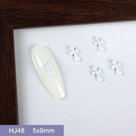 HJ48  100pcs/lot Chrome Hearts Nail Art